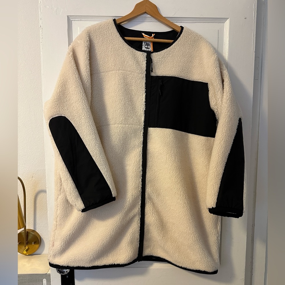 Timberland plus size / regular fleece coat NWT size XL